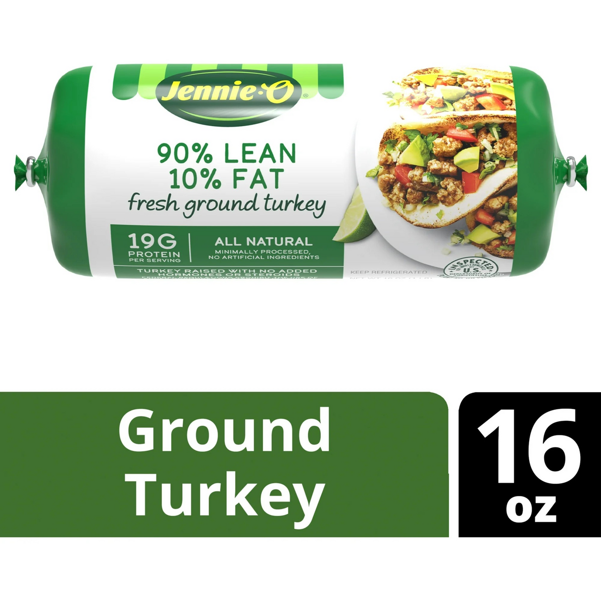 JENNIE-O Ground Turkey 90% Lean / 10% Fat - 16 oz