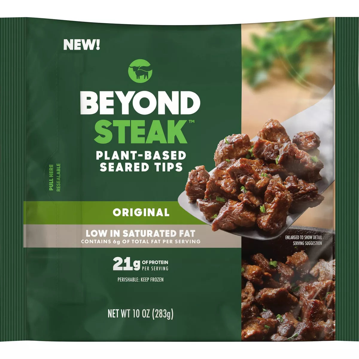 Beyond Steak Plant-Based Seared Tips 10 oz Packaged Meals (Frozen)