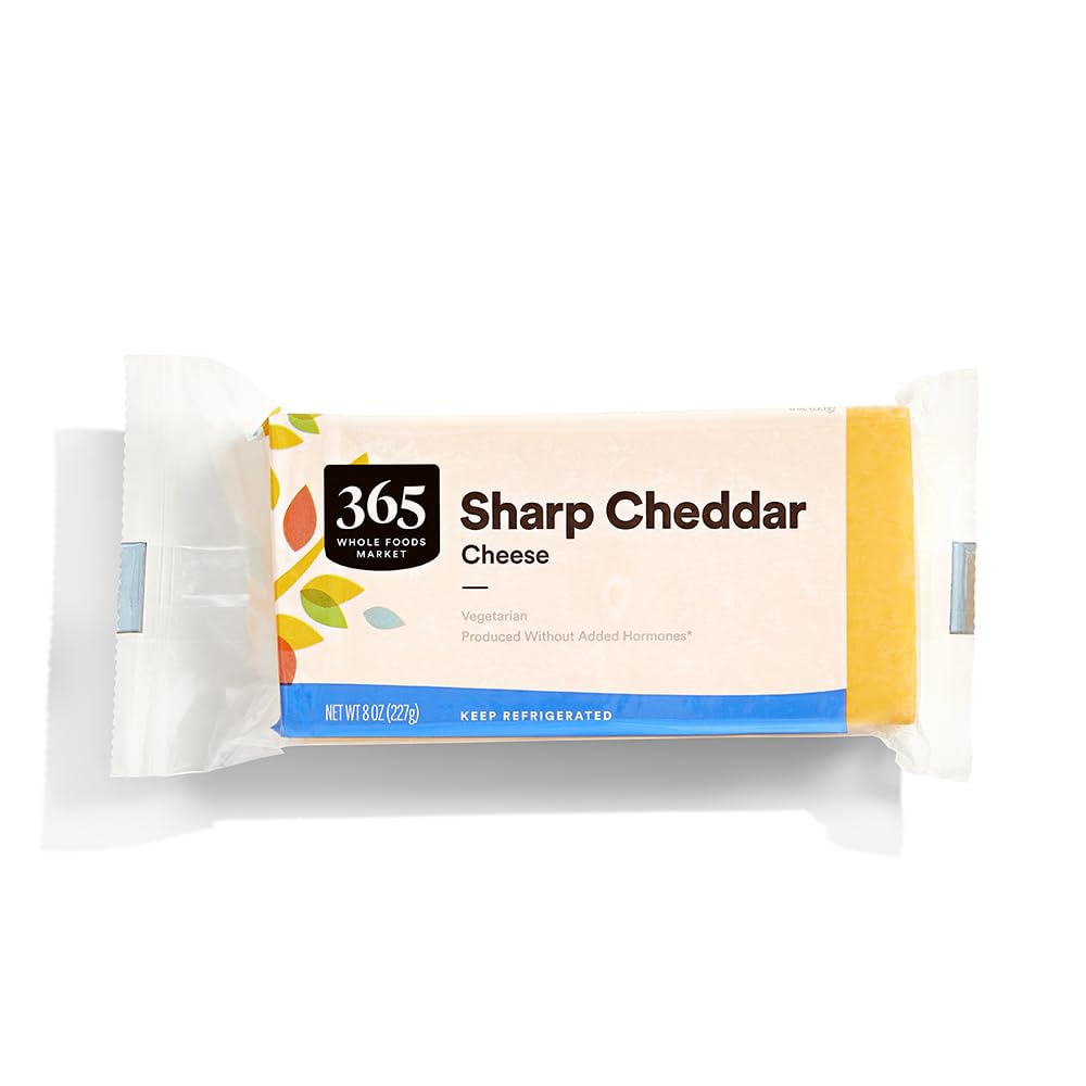 365 Cheddar Sharp Bar, 8 oz