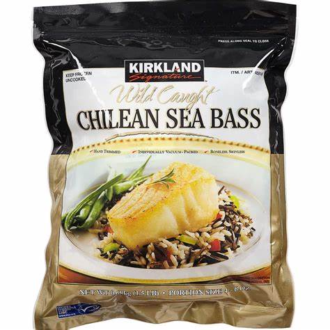 Kirkland Wild Caught Chilean Sea Bass