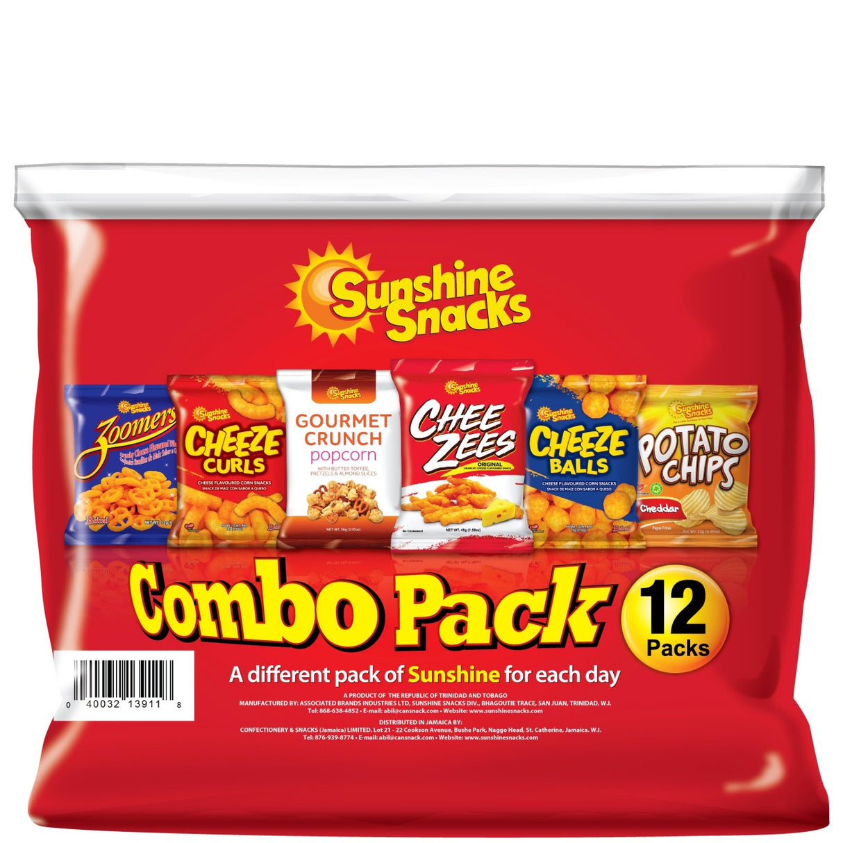 Sunshine Snack Packs