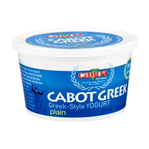 Cabot Yogurt 10% Milk Fat Plain Greek Yogurt