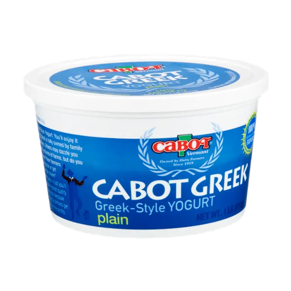 ShopGT Fresh: Cabot Yogurt 10% Milk Fat Plain Greek Yogurt
