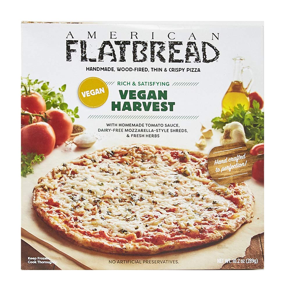 American Harvest Vegan Flatbread Pizza