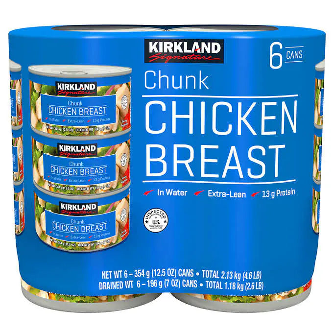 Kirkland Signature, Chicken Breast, 12.5 oz, 6-Count