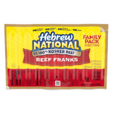 Hebrew National Beef Franks, 34.1 oz, 20 Count