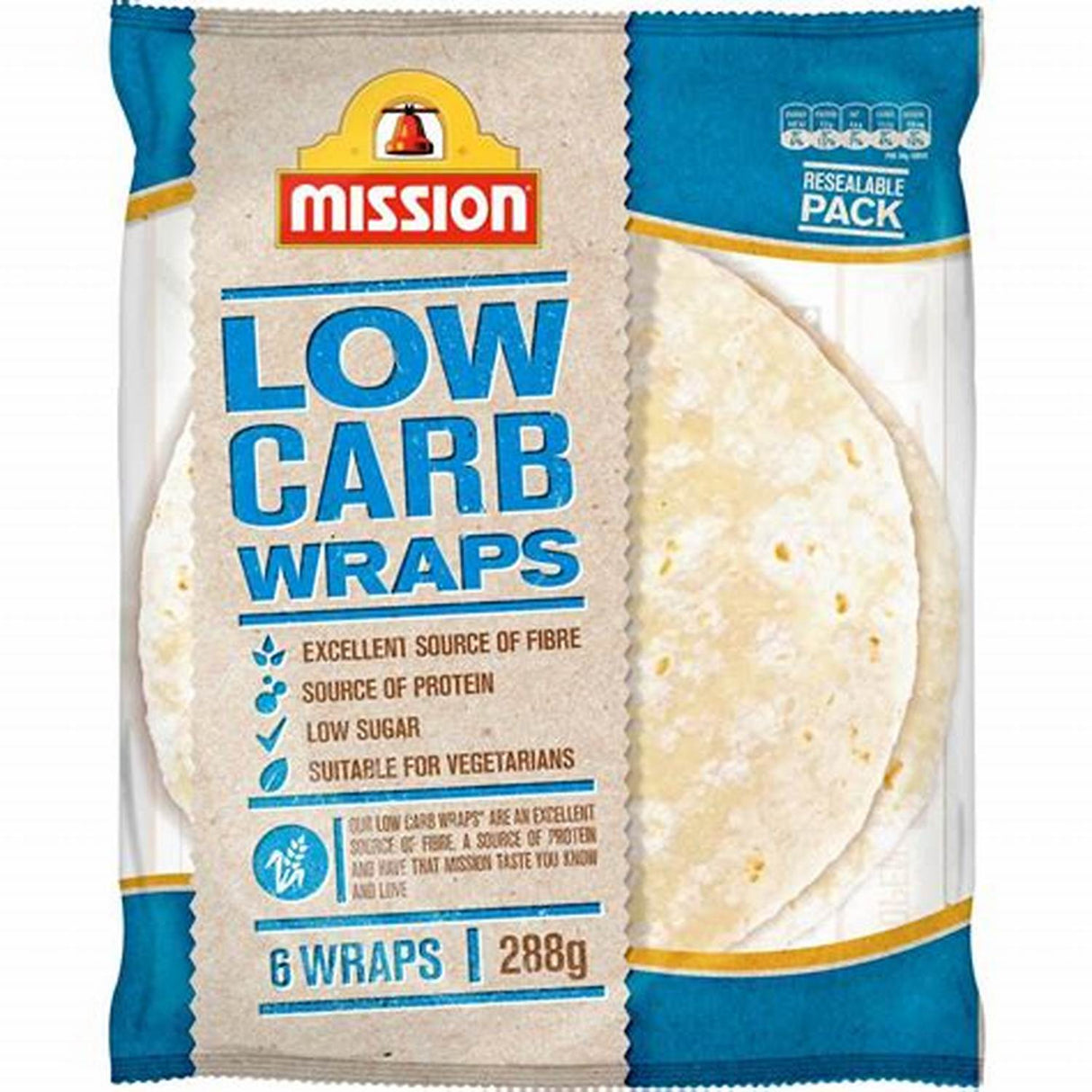 ShopGT Fresh: Mission Low Carb Wraps