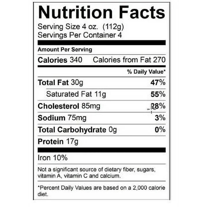 All Natural Ground Beef - 73% Lean / 27% Fat, 1 lb Roll