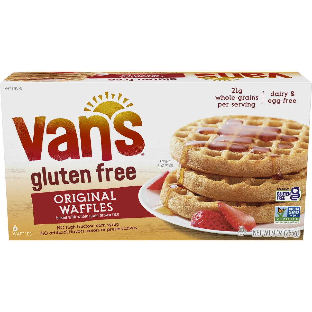 Vans Gluten-Free Waffles, 9oz