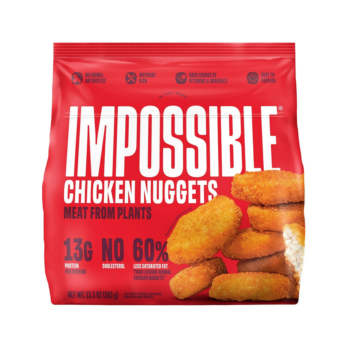 Impossible Foods Chicken Nuggets Meat from Plants, 13.5 oz