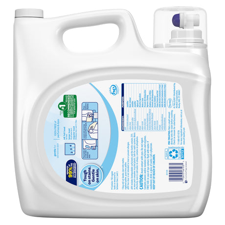 All Free & Clear Plus+ HE Liquid Laundry Detergent, 158 loads, 237 fl oz