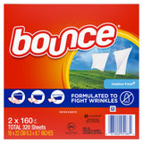 Bounce Dryer Sheets, Outdoor Fresh, 160-count, 2-pack