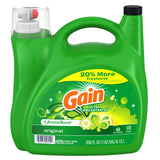 Gain Ultra Concentrated +AromaBoost HE Liquid Laundry Detergent, Original, 159 Loads, 208 fl oz Image